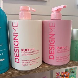 Design Me Puff me shampoo&conditioner litre duo